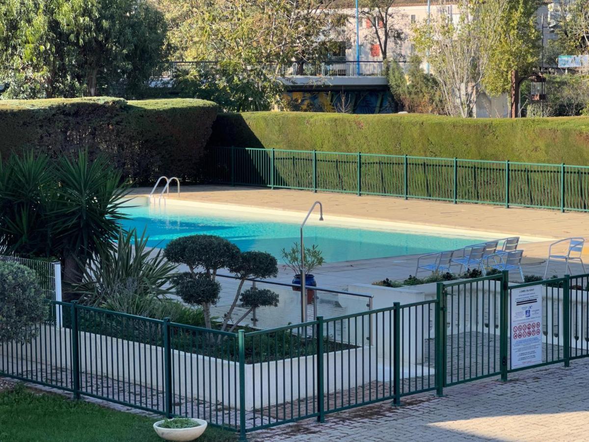 T2 Avec Veranda Et Piscine A Mandelieu La Napoule Экстерьер фото